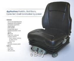 seat for skid steer new hollond|skid steer suspension seat.